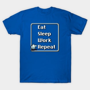 REAL LIFE RPG BATTLE MENU - REPEAT T-Shirt